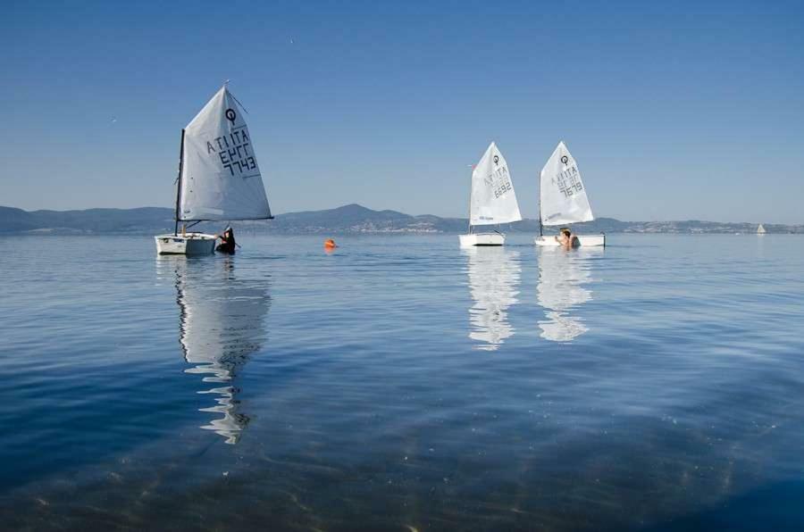 The Lake Chalet Bracciano  Luaran gambar